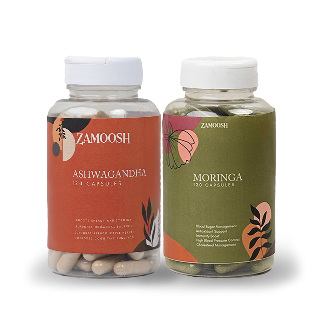 Moringa & Ashwaghanda Capsules